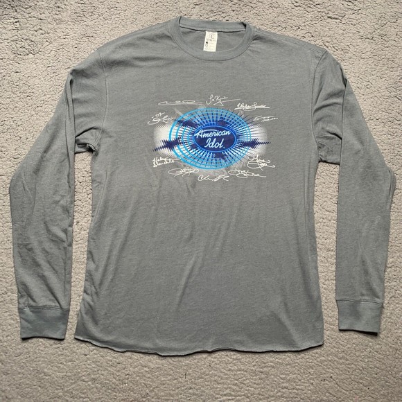 American Idol Kellogg's 2007 Season 6 "Autographed" Long Sleeve Size XL - Picture 1 of 7